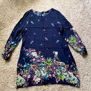 SHEIN dress | Navy Floral Pattern | Size SMALL